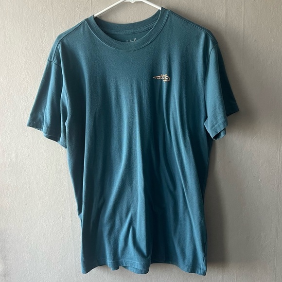 Reel Life Men’s Blue Graphic T-Shirt Size Medium - Picture 1 of 5